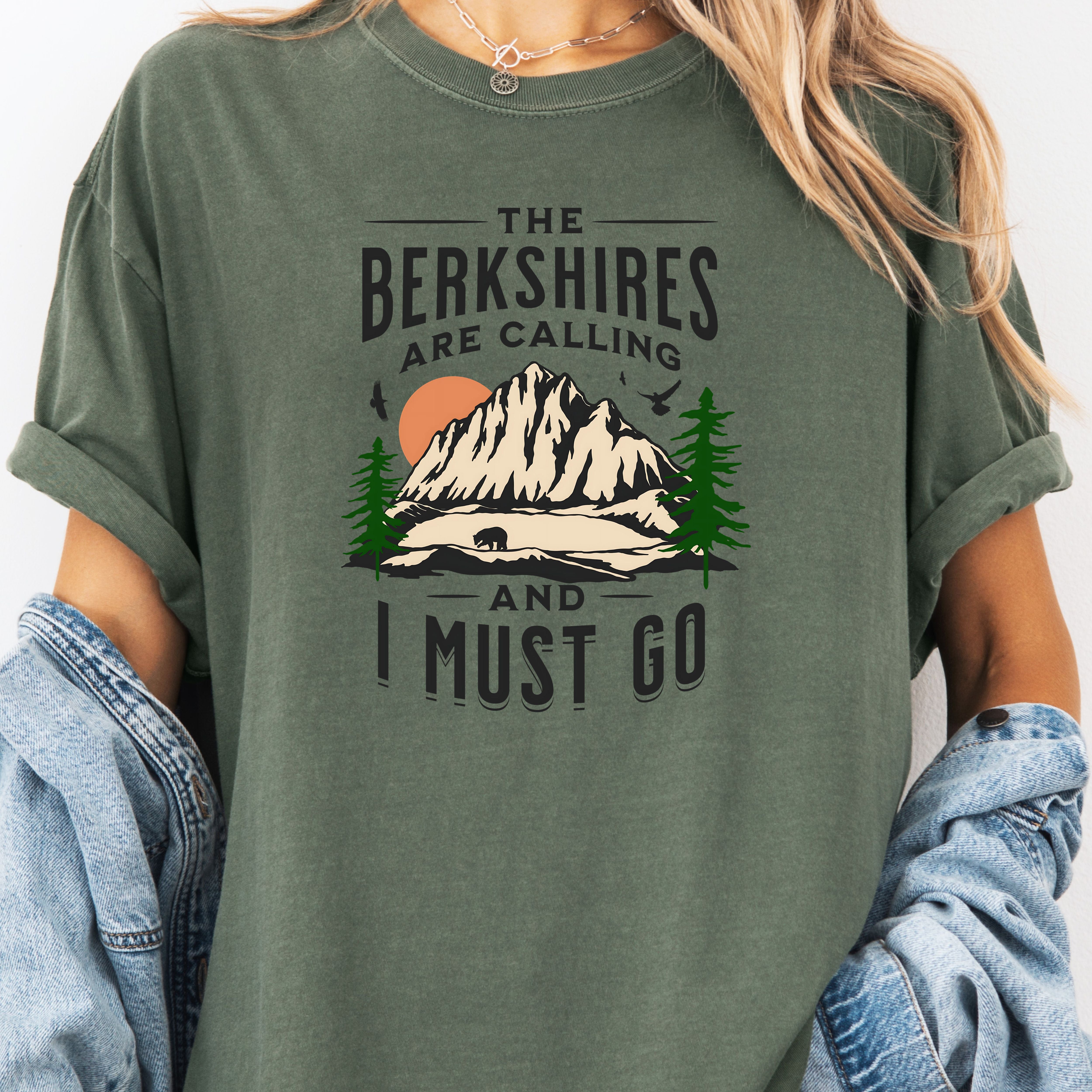 The Berkshires Are Calling Comfort Colors T-Shirt – Nature