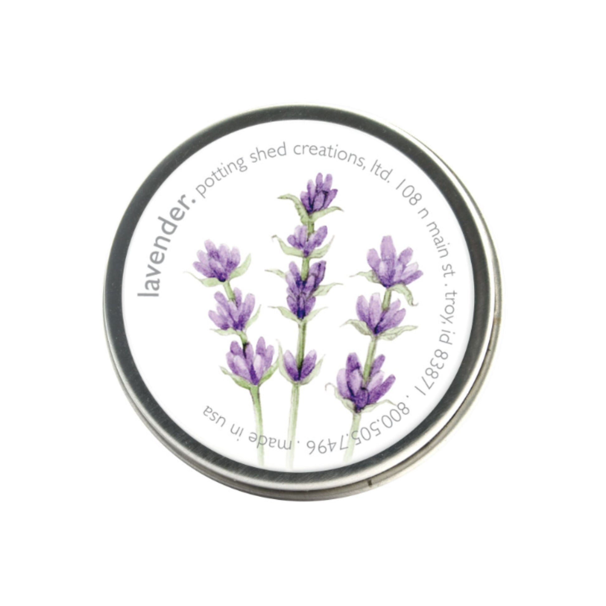 Lavender seeds in Tin